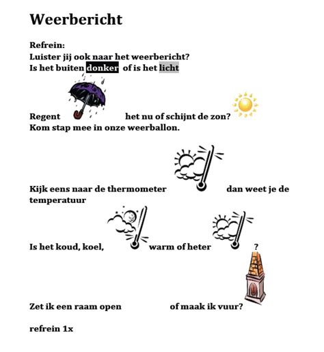 Het weerbericht voor Sint